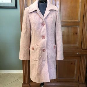 ESPRIT Pink Tweed Winter Coat